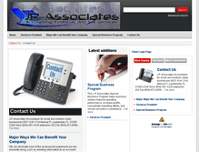 Tablet Screenshot of jpassociates.net